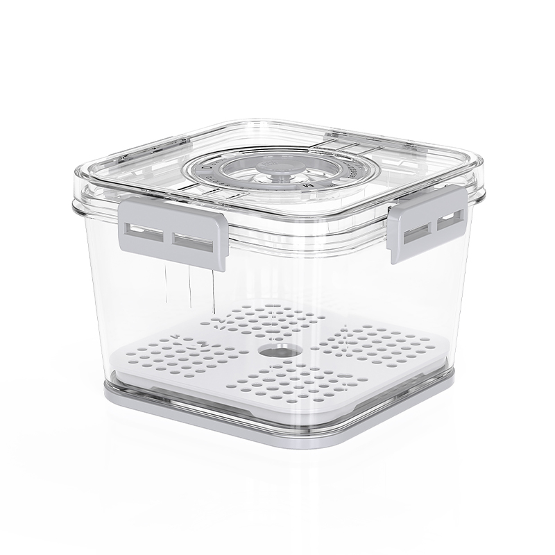 Orgwiser Plaisteach Beag Coimeádán Stórála Stacked Infheicthe Infheicthe